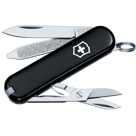 Swiss Army Brands 2024 Victorinox 56013 Classic Sd Black 58Mm, Clam Pack VIC-0.6223.3B1-X2